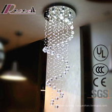 Conference Room Luxury Clear Crystal Hanging Ceiling Lamp